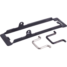 Schneider Electric Handle padlock attachment; for 1P; ON or OFF position; fixed attachment